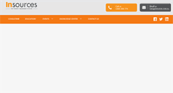 Desktop Screenshot of insources.com.au