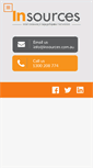 Mobile Screenshot of insources.com.au